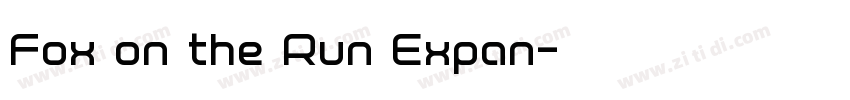 Fox on the Run Expan字体转换 Fox on the Run Expan字体转换